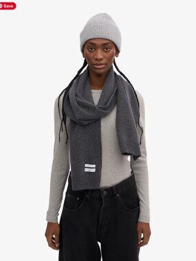 Colorful Standard - Merino Wool Scarf - Lava Grey